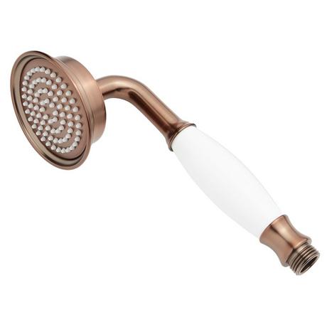 Cooper Hand Shower with Porcelain Handle