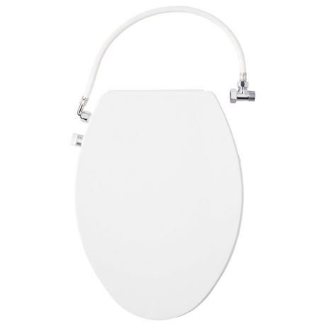 Bradenton Two-Piece Skirted Elongated Toilet - White