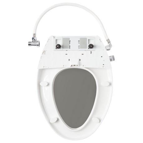 Milazzo Two-Piece Skirted Toilet - White