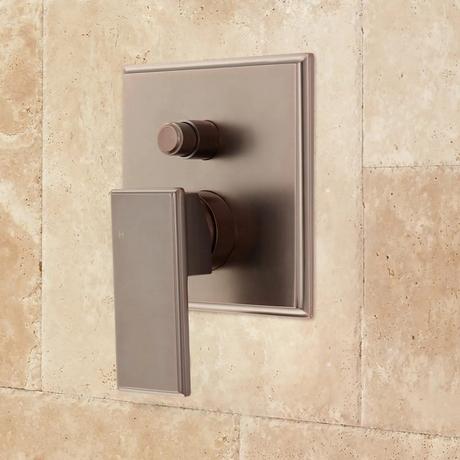 Ryle Wall-Mount Rainfall Shower Set with Body Jets