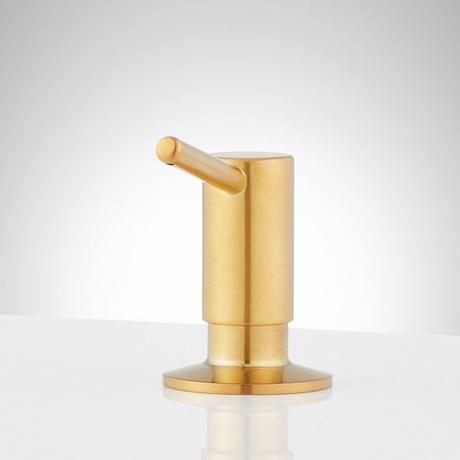 Low-Profile Soap or Lotion Dispenser