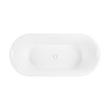 67" Giosa Acrylic Freestanding Tub, , large image number 3