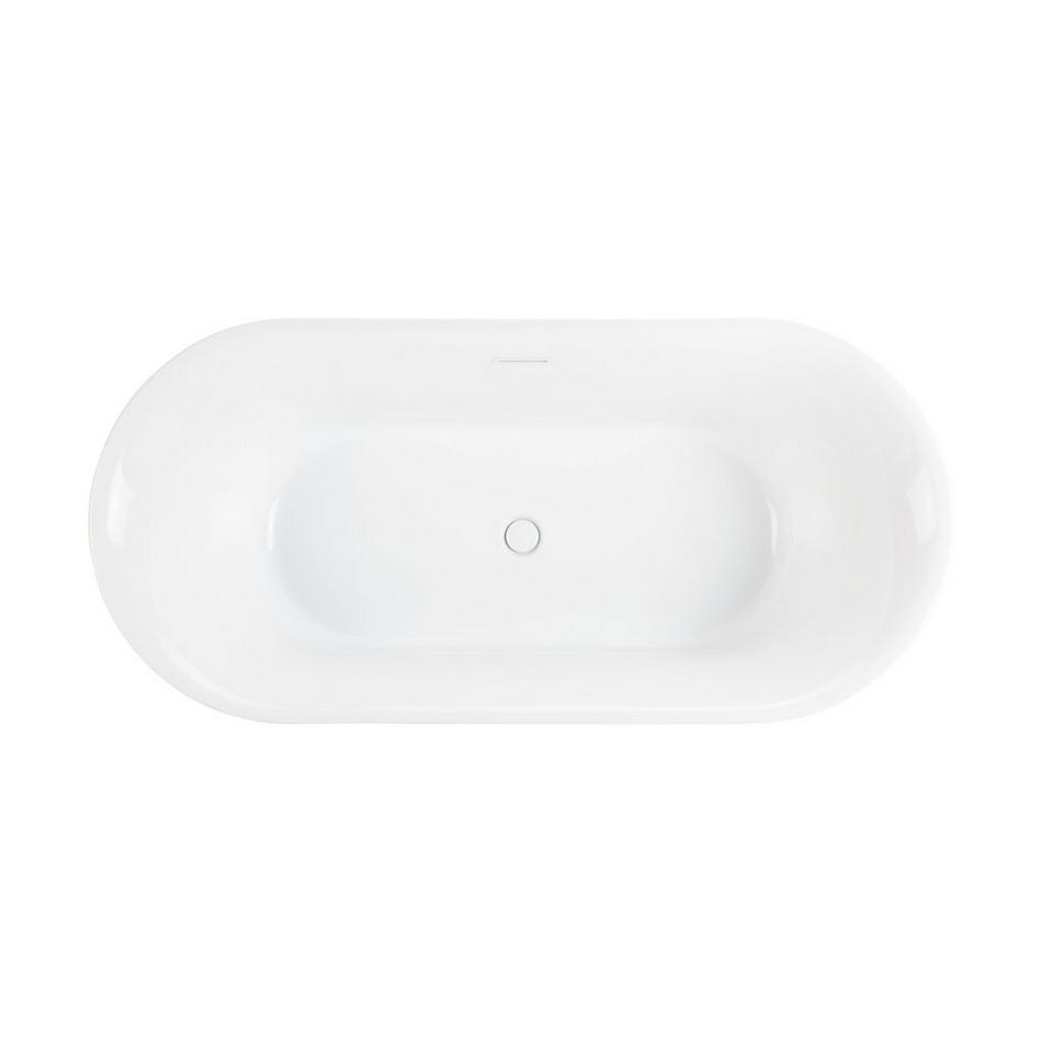 67" Giosa Acrylic Freestanding Tub, , large image number 3