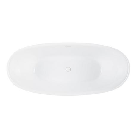 69" Torben Acrylic Freestanding Tub