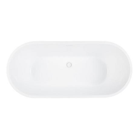 70" Danae Acrylic Freestanding Tub