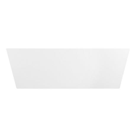 67" Mayim Acrylic Freestanding Tub - Matte White