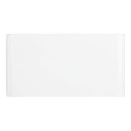 33" Easley Fireclay Farmhouse Sink - Glossy White