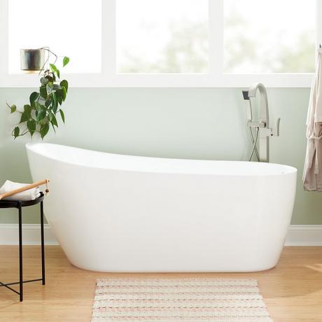 71" Sheba Acrylic Slipper Tub