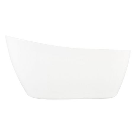 71" Sheba Acrylic Slipper Tub